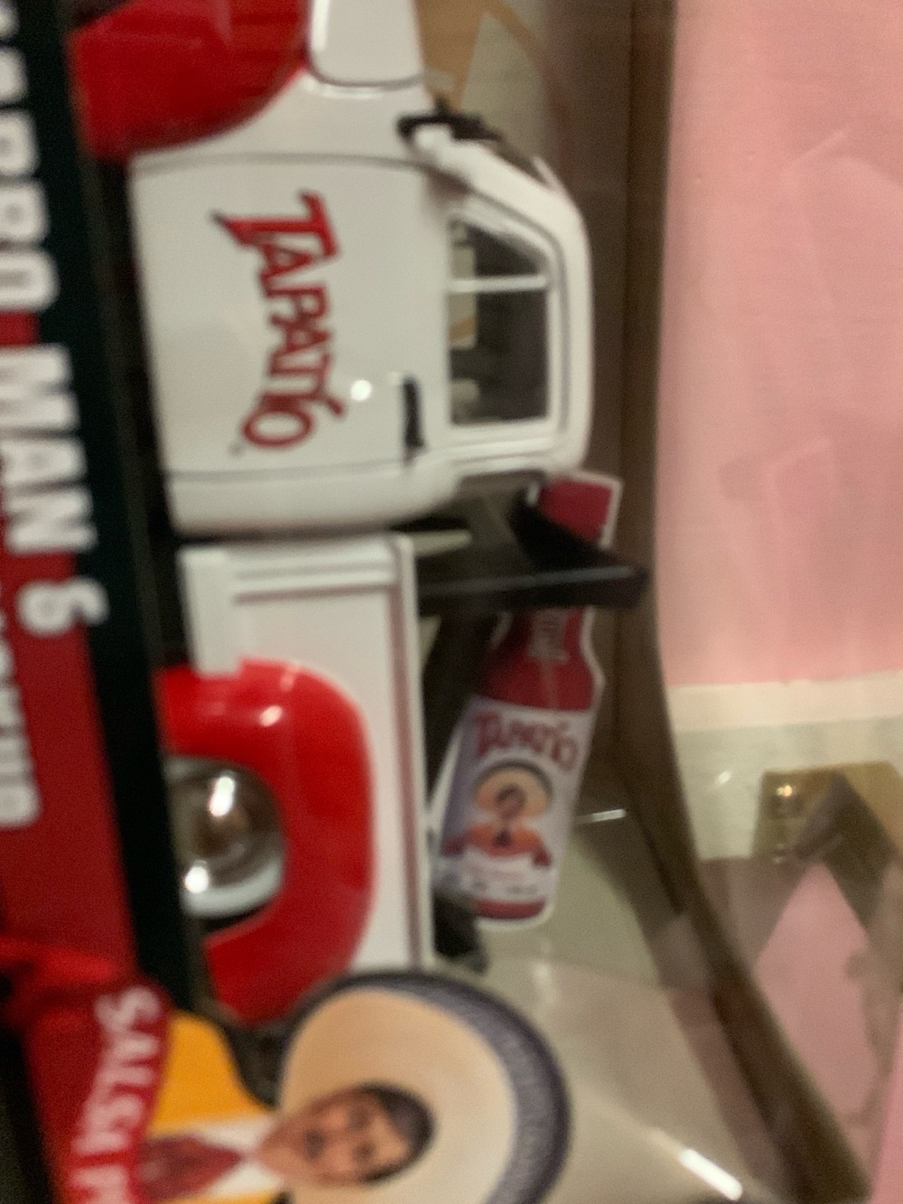 Tapatío Red & White Toy Truck - Kids Collectible Vehicle